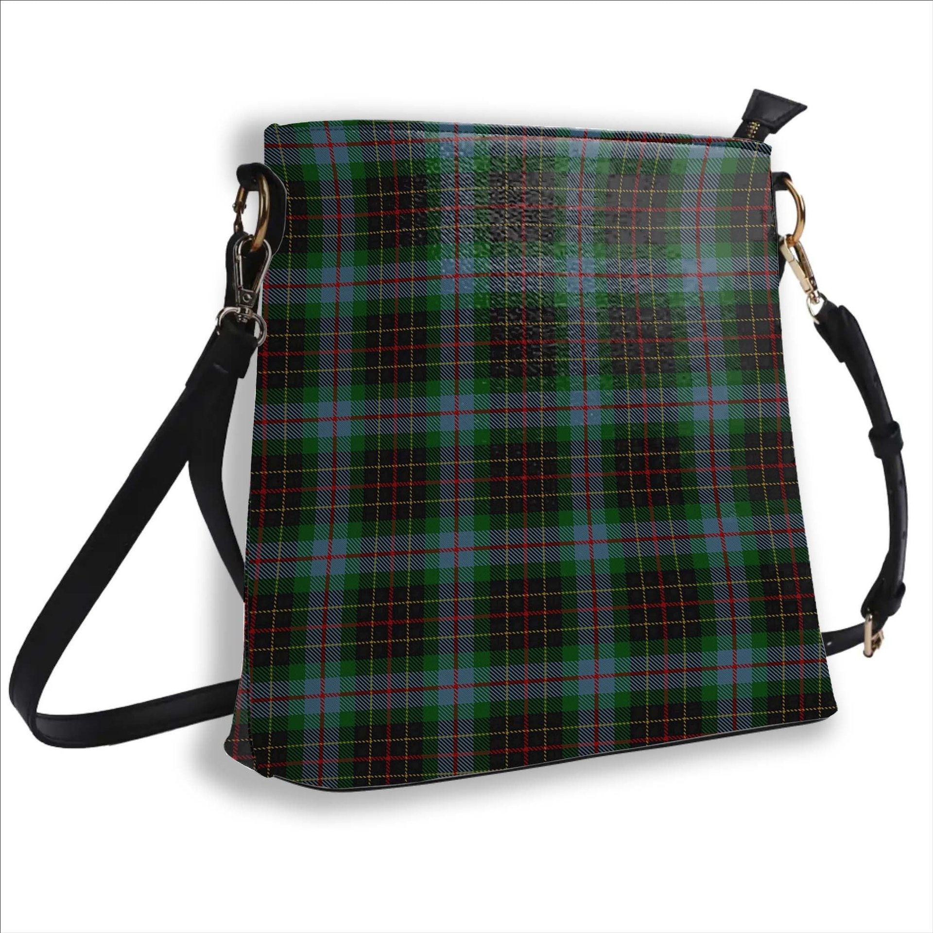 ScotsTee Shop Scottish Brodie Hunting Tartan Bucket Bag Ladies Shoulder Bag Midi