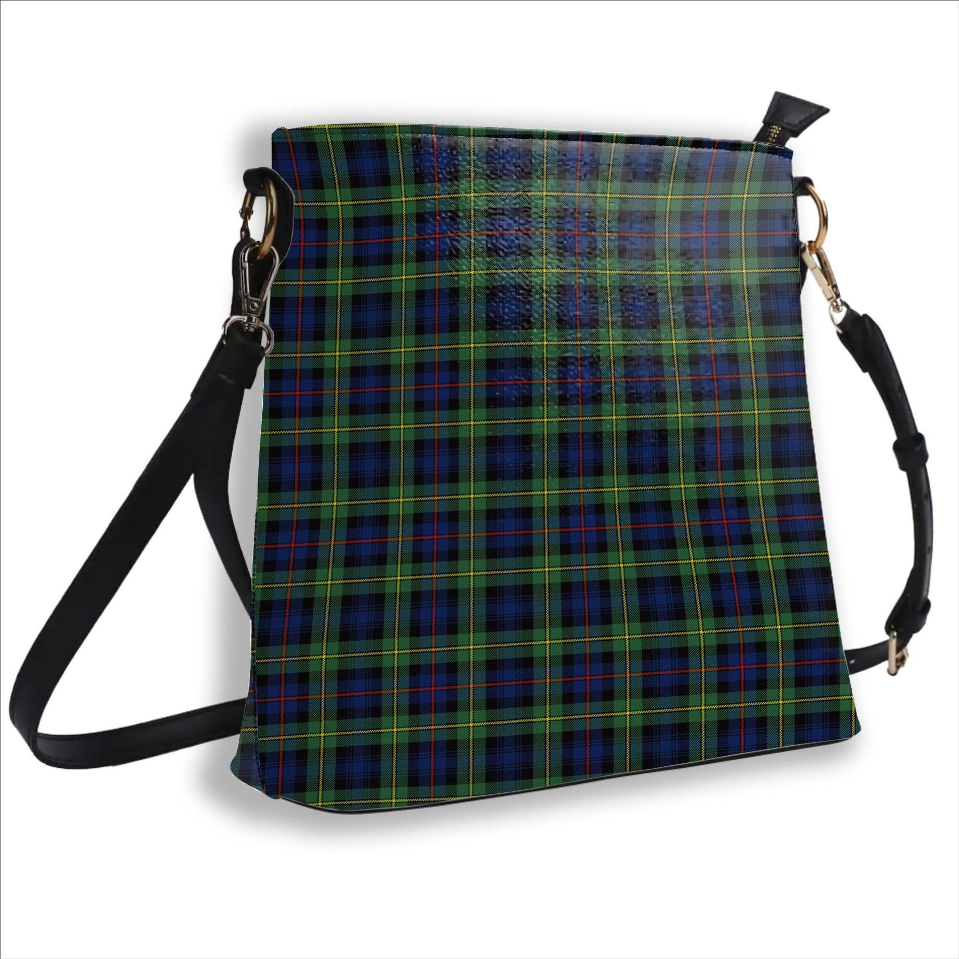 ScotsTee Shop Scottish Baillie Modern Tartan Bucket Bag Ladies Shoulder Bag Midi