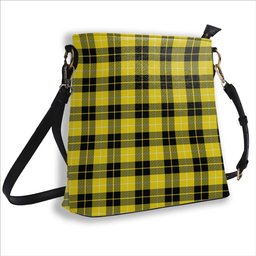 ScotsTee Shop Scottish Barclay Dress Modern Tartan Bucket Bag Ladies Shoulder Bag Midi