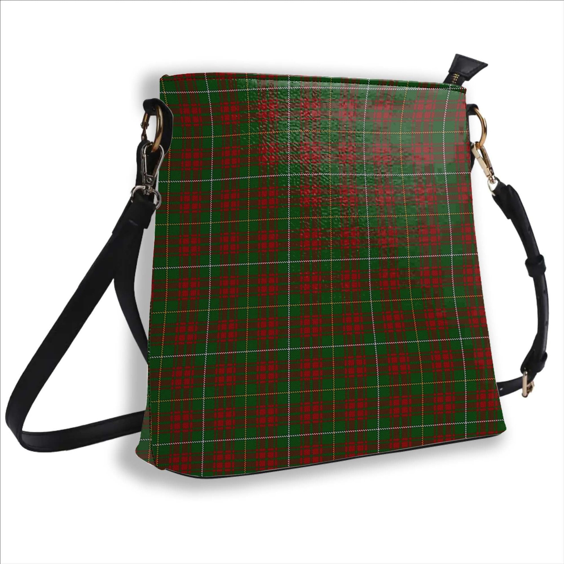 ScotsTee Shop Scottish Bruce Hunting Tartan Bucket Bag Ladies Shoulder Bag Midi