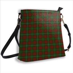 ScotsTee Shop Scottish Bruce Hunting Tartan Bucket Bag Ladies Shoulder Bag Midi