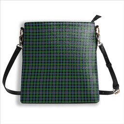 ScotsTee Shop Scottish Baillie of Lamington Modern Clan Tartan Bucket Bag Ladies Shoulder Bag Midi