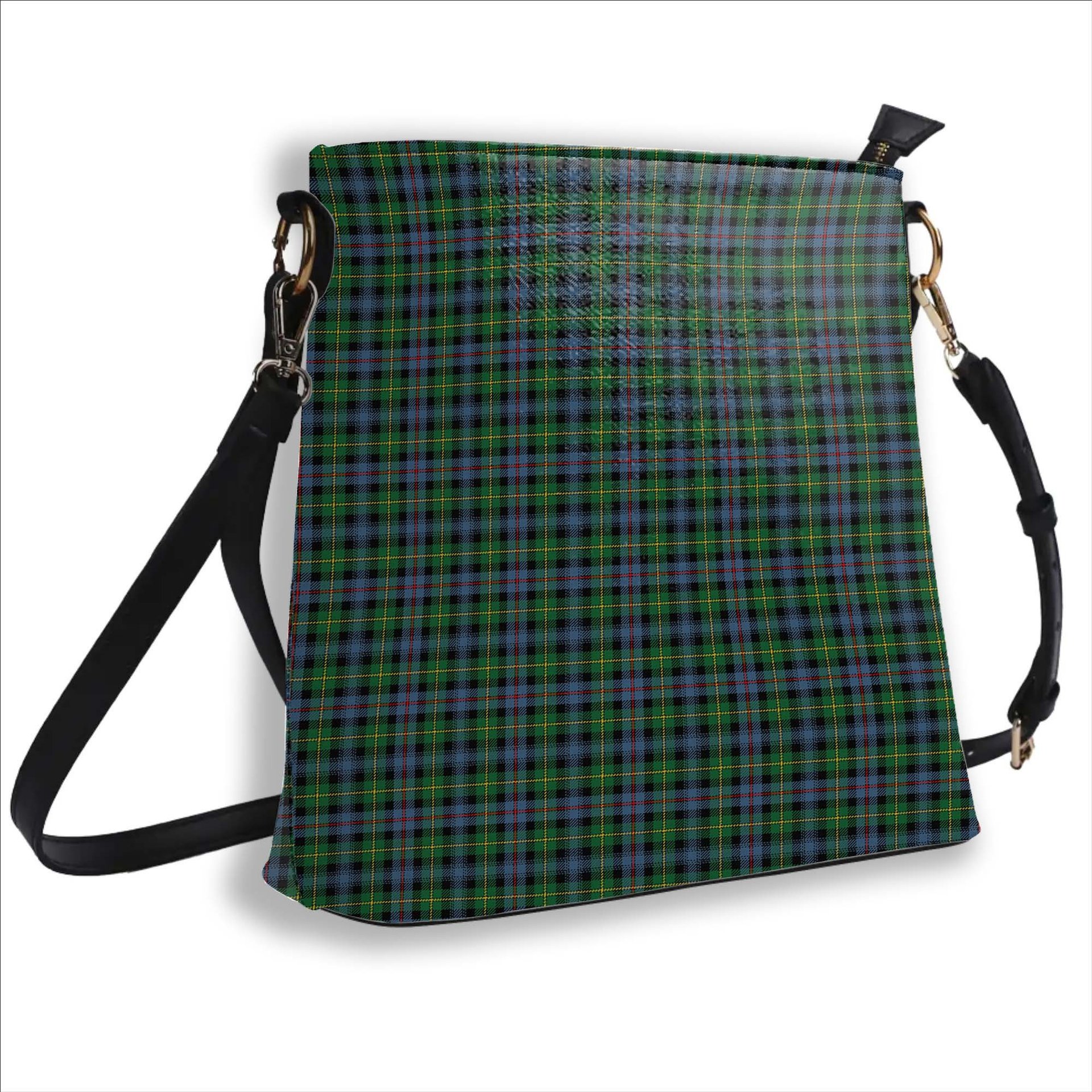 ScotsTee Shop Scottish Baillie of Lamington Modern Clan Tartan Bucket Bag Ladies Shoulder Bag Midi