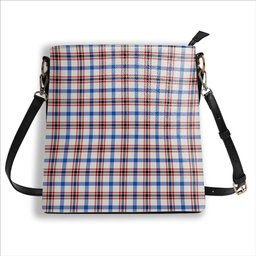 ScotsTee Shop Scottish Boswell Dress Modern Tartan Bucket Bag Ladies Shoulder Bag Midi