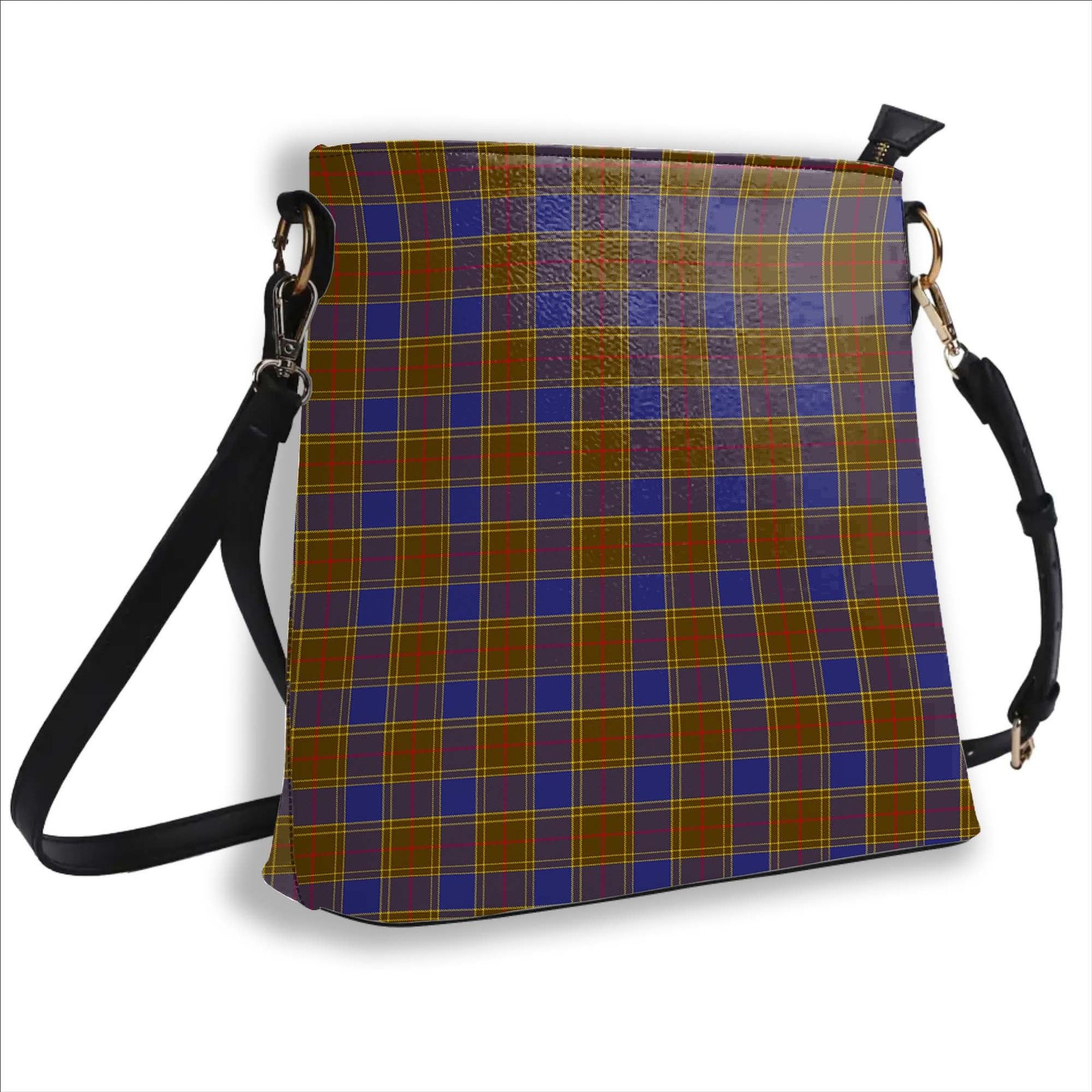 ScotsTee Shop Scottish Balfour Modern Tartan Bucket Bag Ladies Shoulder Bag Midi