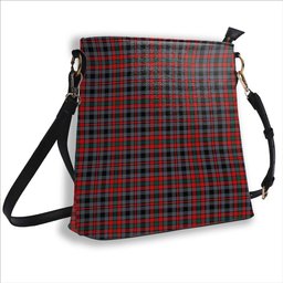 ScotsTee Shop Scottish Borthwick Modern Tartan Bucket Bag Ladies Shoulder Bag Midi