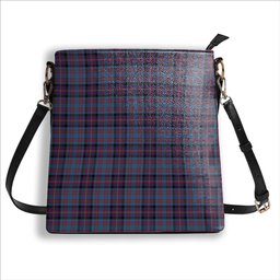ScotsTee Shop Scottish Cochrane Azure Tartan Bucket Bag Ladies Shoulder Bag Midi