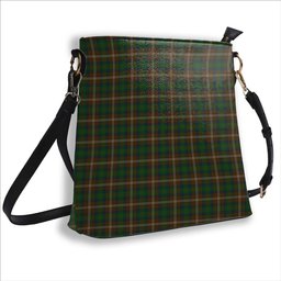 ScotsTee Shop Scottish Chisholm Hunting Tartan Bucket Bag Ladies Shoulder Bag Midi