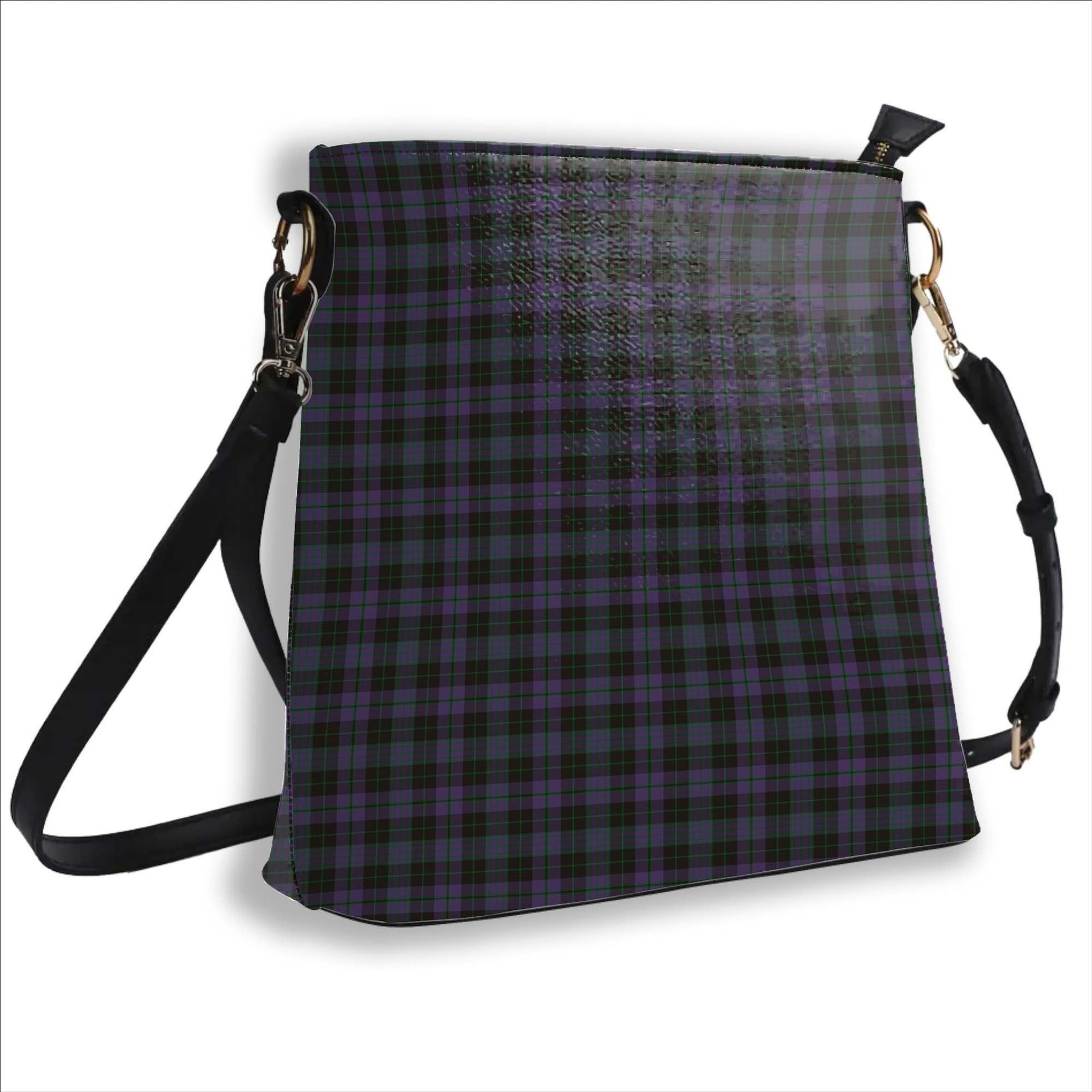 ScotsTee Shop Scottish Clergy Green Tartan Bucket Bag Ladies Shoulder Bag Midi