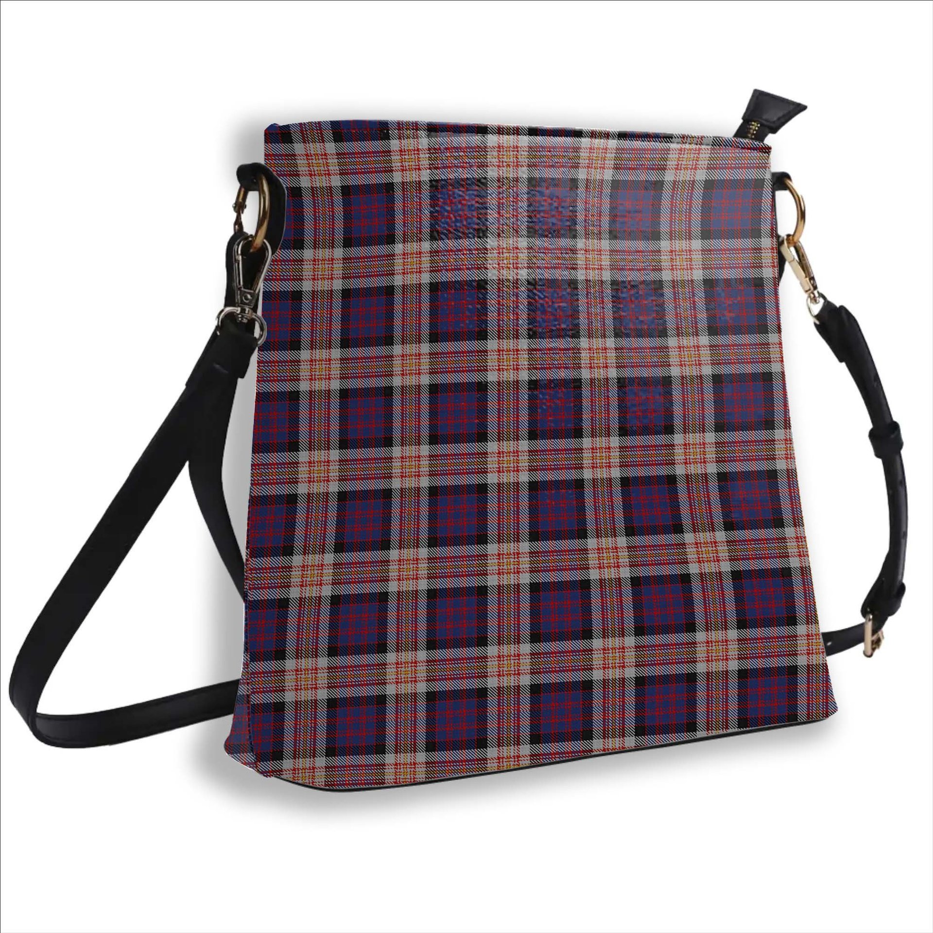 ScotsTee Shop Scottish Carnegie 2 Tartan Bucket Bag Ladies Shoulder Bag Midi