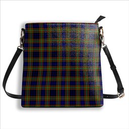 ScotsTee Shop Scottish Clelland Modern Tartan Bucket Bag Ladies Shoulder Bag Midi