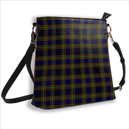 ScotsTee Shop Scottish Clelland Modern Tartan Bucket Bag Ladies Shoulder Bag Midi