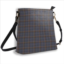 ScotsTee Shop Scottish Carnegie Check Ancient Tartan Bucket Bag Ladies Shoulder Bag Midi