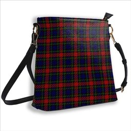 ScotsTee Shop Scottish Clark Red Tartan Bucket Bag Ladies Shoulder Bag Midi