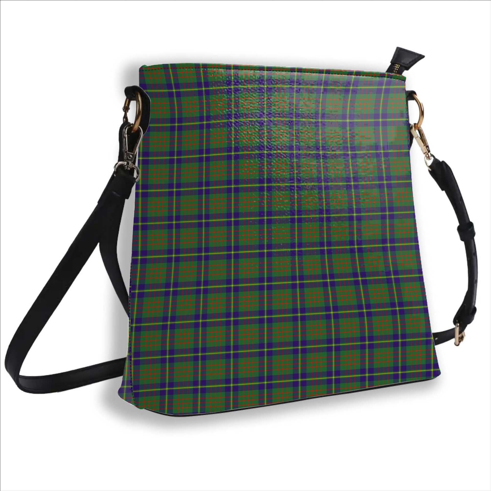 ScotsTee Shop Scottish Cameron of Lochiel Hunting Tartan Bucket Bag Ladies Shoulder Bag Midi