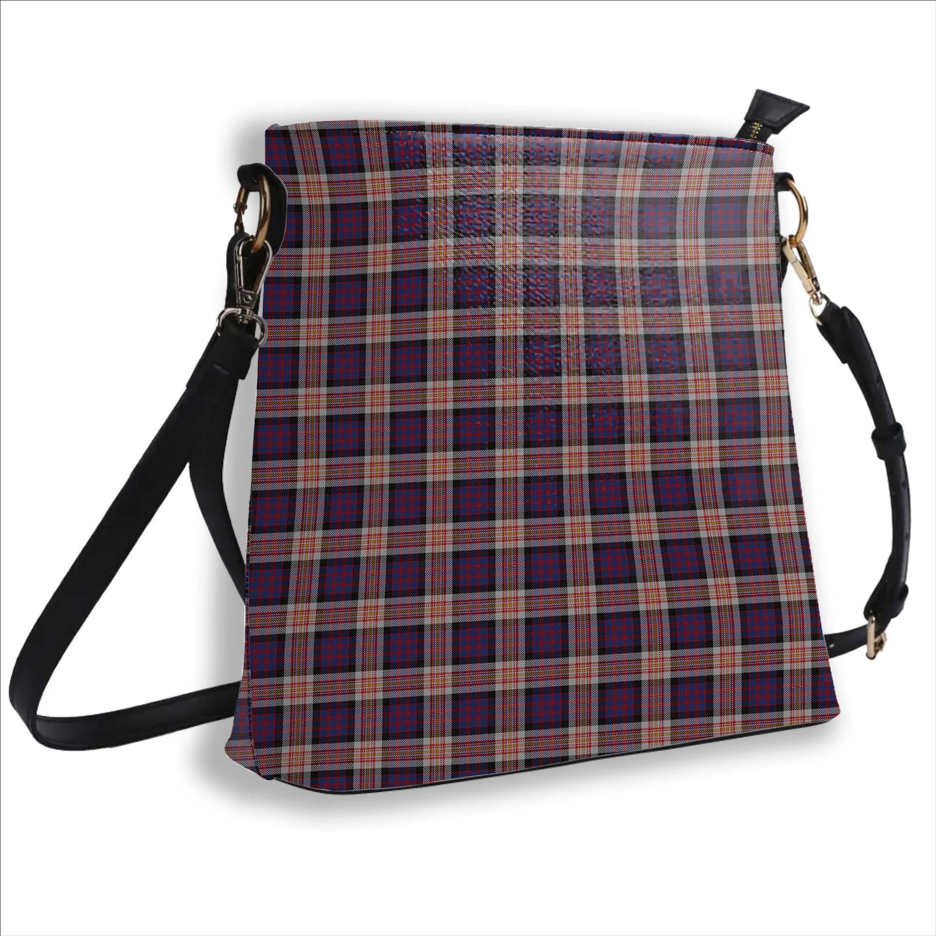 ScotsTee Shop Scottish Carnegie Tartan Bucket Bag Ladies Shoulder Bag Midi