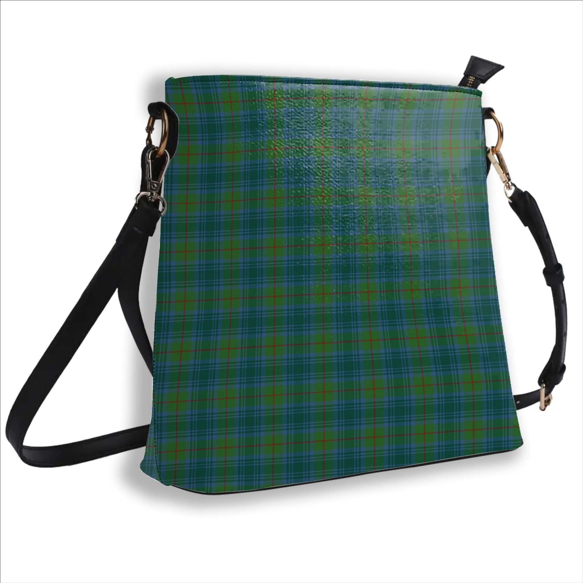 ScotsTee Shop Scottish Cranstoun Modern Tartan Bucket Bag Ladies Shoulder Bag Midi