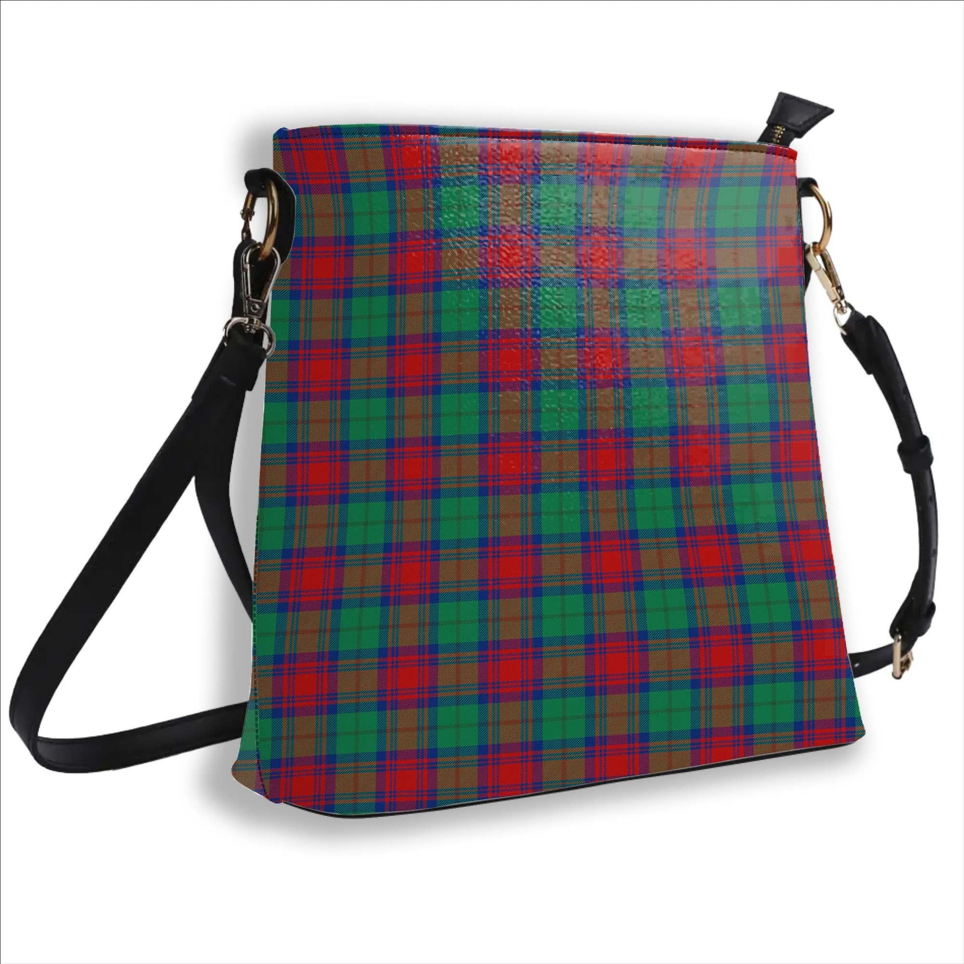 ScotsTee Shop Scottish Cranstoun Dress Modern Tartan Bucket Bag Ladies Shoulder Bag Midi