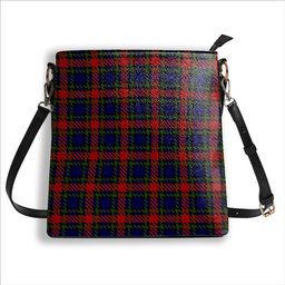 ScotsTee Shop Scottish Clark (Lion) Red Tartan Bucket Bag Ladies Shoulder Bag Midi