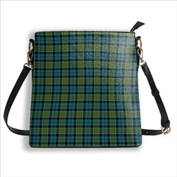 ScotsTee Shop Scottish Colquhoun Ancient Clan Tartan Bucket Bag Ladies Shoulder Bag Midi