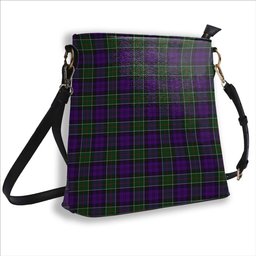 ScotsTee Shop Scottish Colquhoun 3 Tartan Bucket Bag Ladies Shoulder Bag Midi