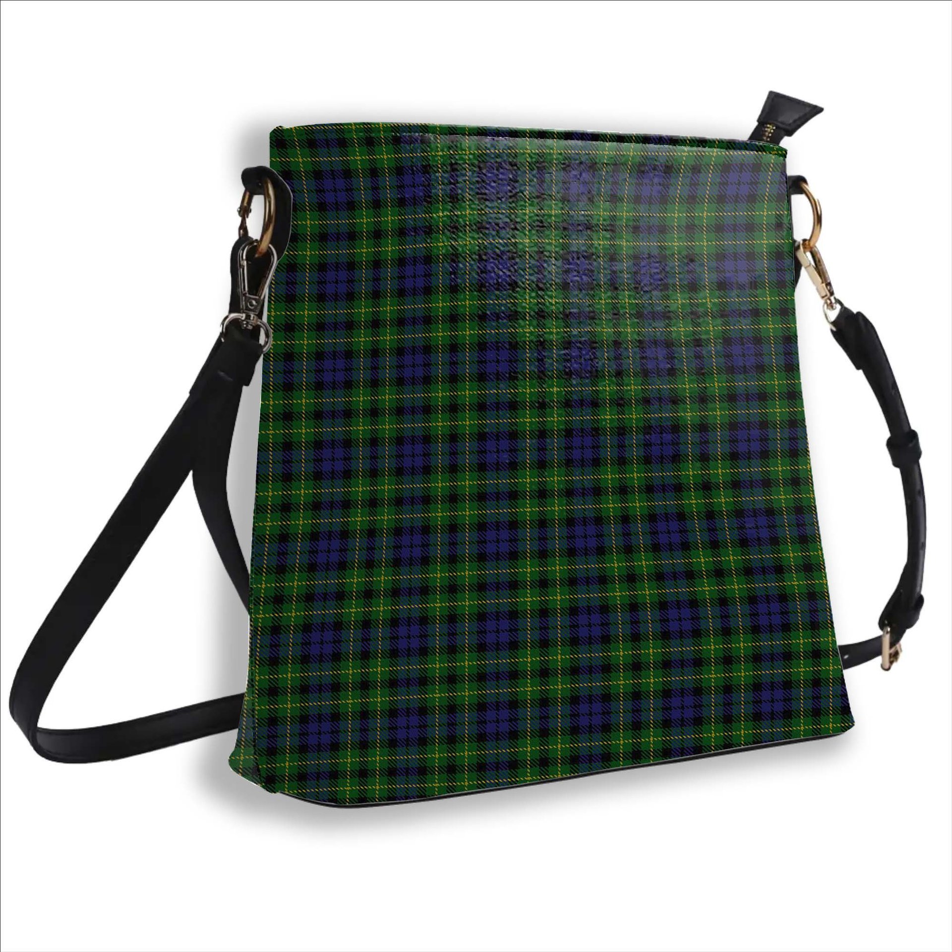 ScotsTee Shop Scottish Campbell of Breadalbane 2 Tartan Bucket Bag Ladies Shoulder Bag Midi