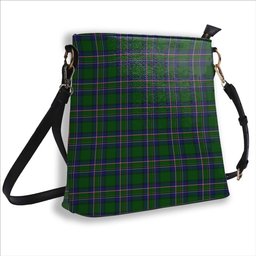 ScotsTee Shop Scottish Cockburn Old Pattern Tartan Bucket Bag Ladies Shoulder Bag Midi