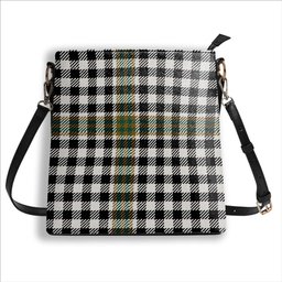ScotsTee Shop Scottish Burns Check Modern Tartan Bucket Bag Ladies Shoulder Bag Midi