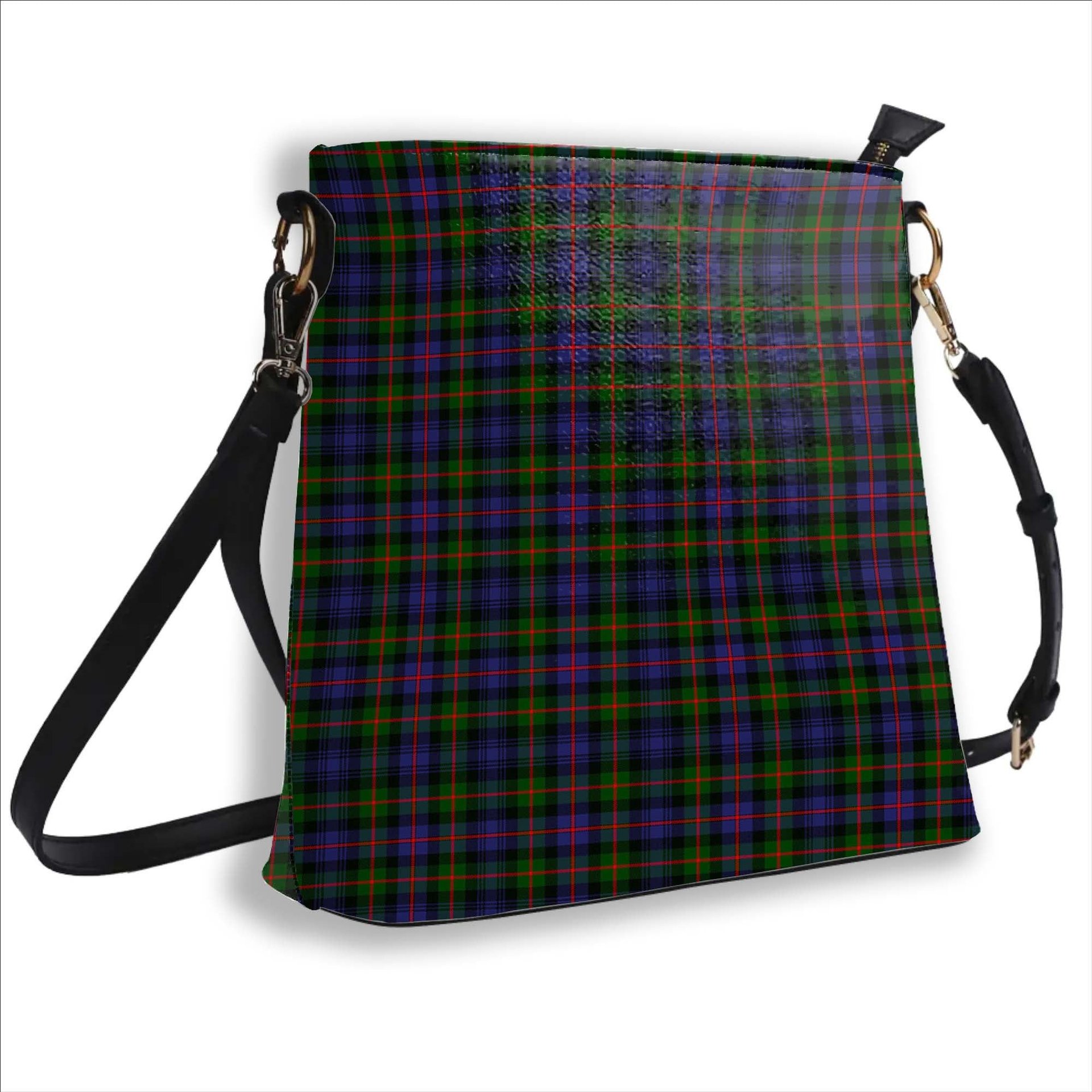 ScotsTee Shop Scottish Fleming Modern SC Tartan Bucket Bag Ladies Shoulder Bag Midi