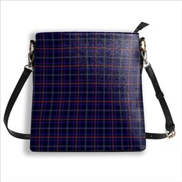 ScotsTee Shop Scottish Fitzgerald Hunting Tartan Bucket Bag Ladies Shoulder Bag Midi