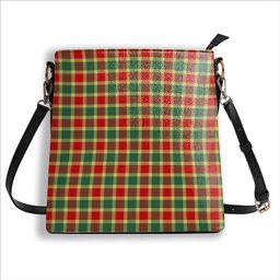 ScotsTee Shop Scottish Gibson Modern Tartan Bucket Bag Ladies Shoulder Bag Midi