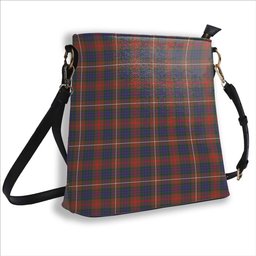 ScotsTee Shop Scottish Fraser Hunting Modern Tartan Bucket Bag Ladies Shoulder Bag Midi