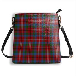 ScotsTee Shop Scottish Fitzgerald Red Tartan Bucket Bag Ladies Shoulder Bag Midi