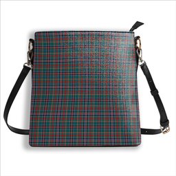 ScotsTee Shop Scottish Galbraith Old Modern Tartan Bucket Bag Ladies Shoulder Bag Midi