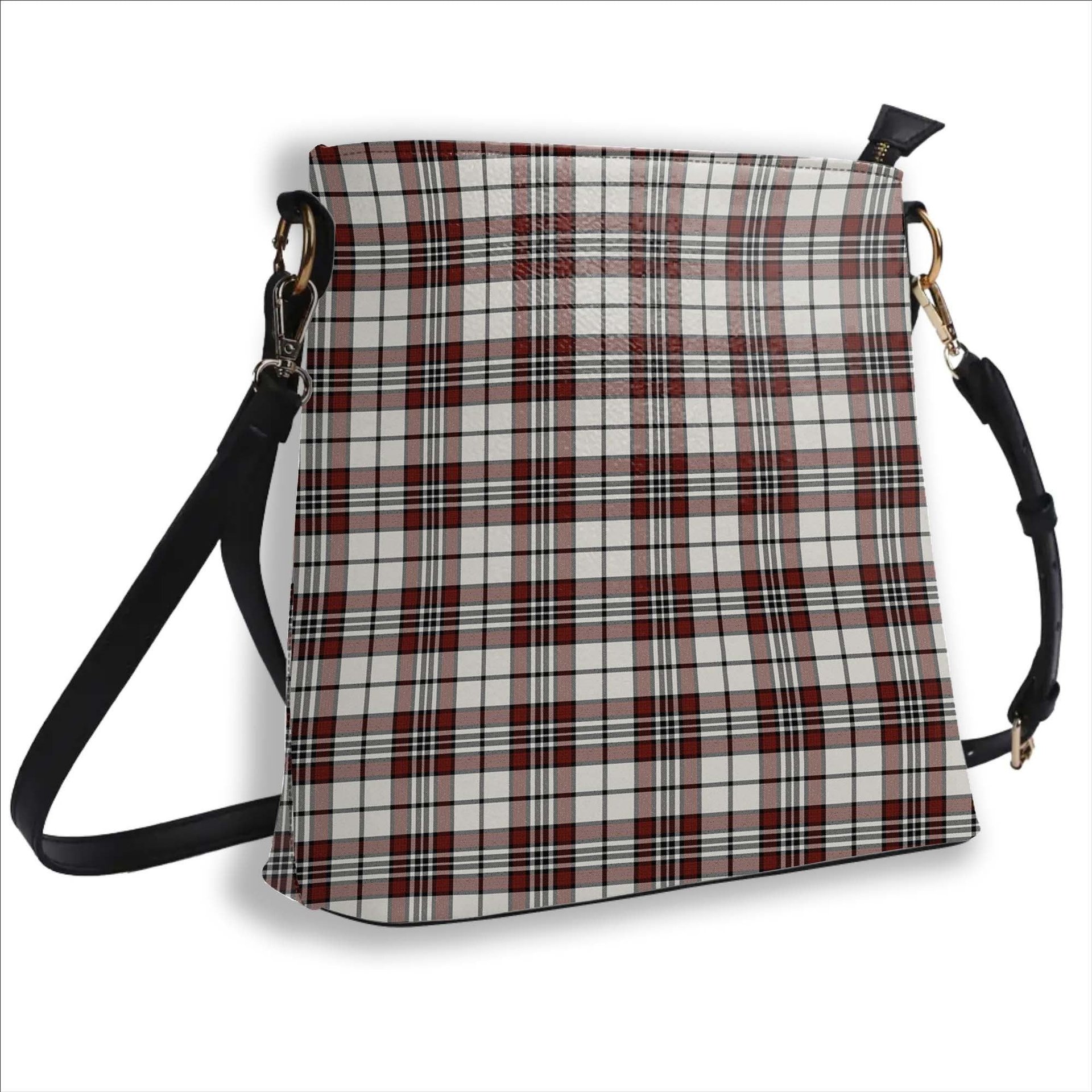 ScotsTee Shop Scottish Dunbar Plaid Ancient Tartan Bucket Bag Ladies Shoulder Bag Midi