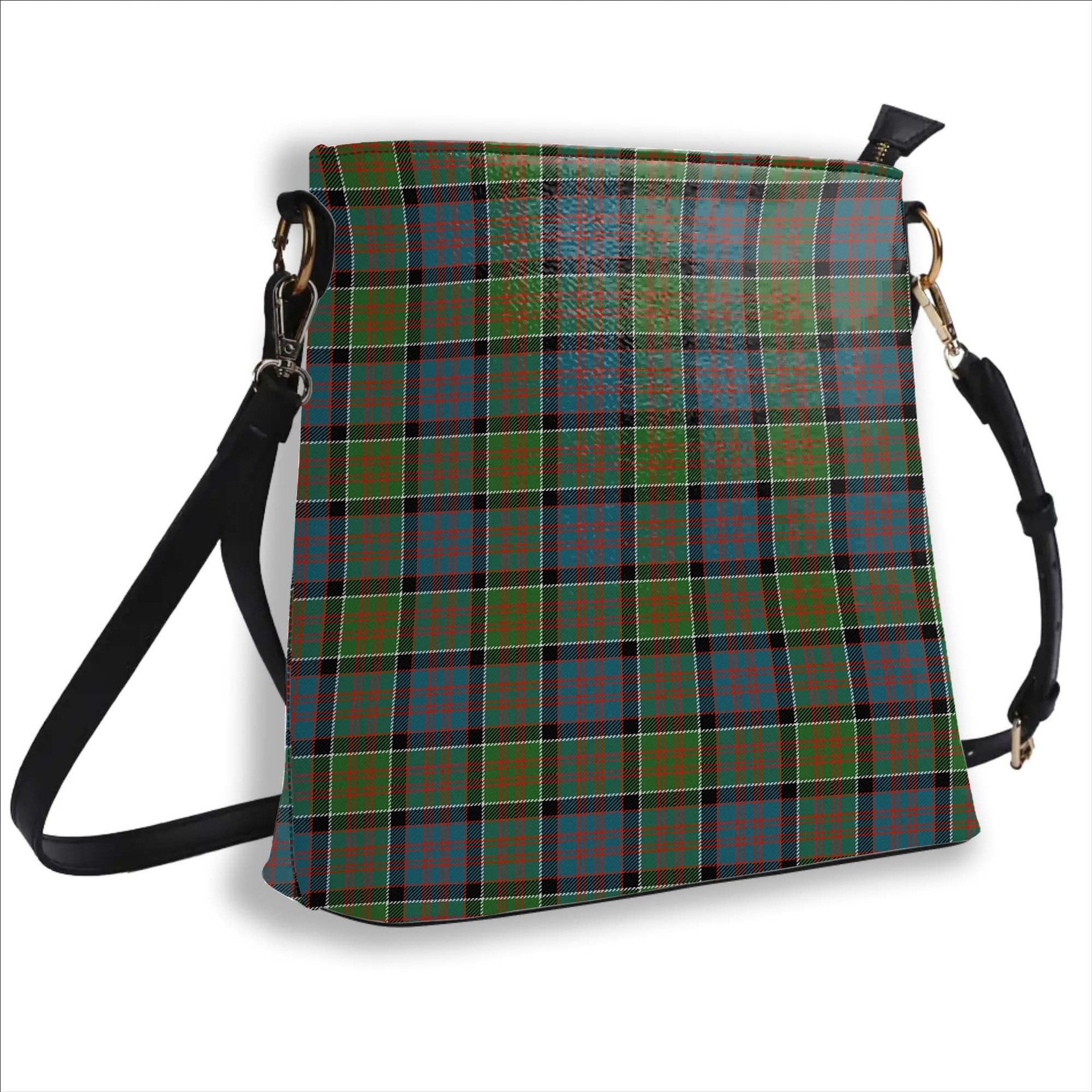 ScotsTee Shop Scottish Donald of Clan Ranald Ancient Tartan Bucket Bag Ladies Shoulder Bag Midi