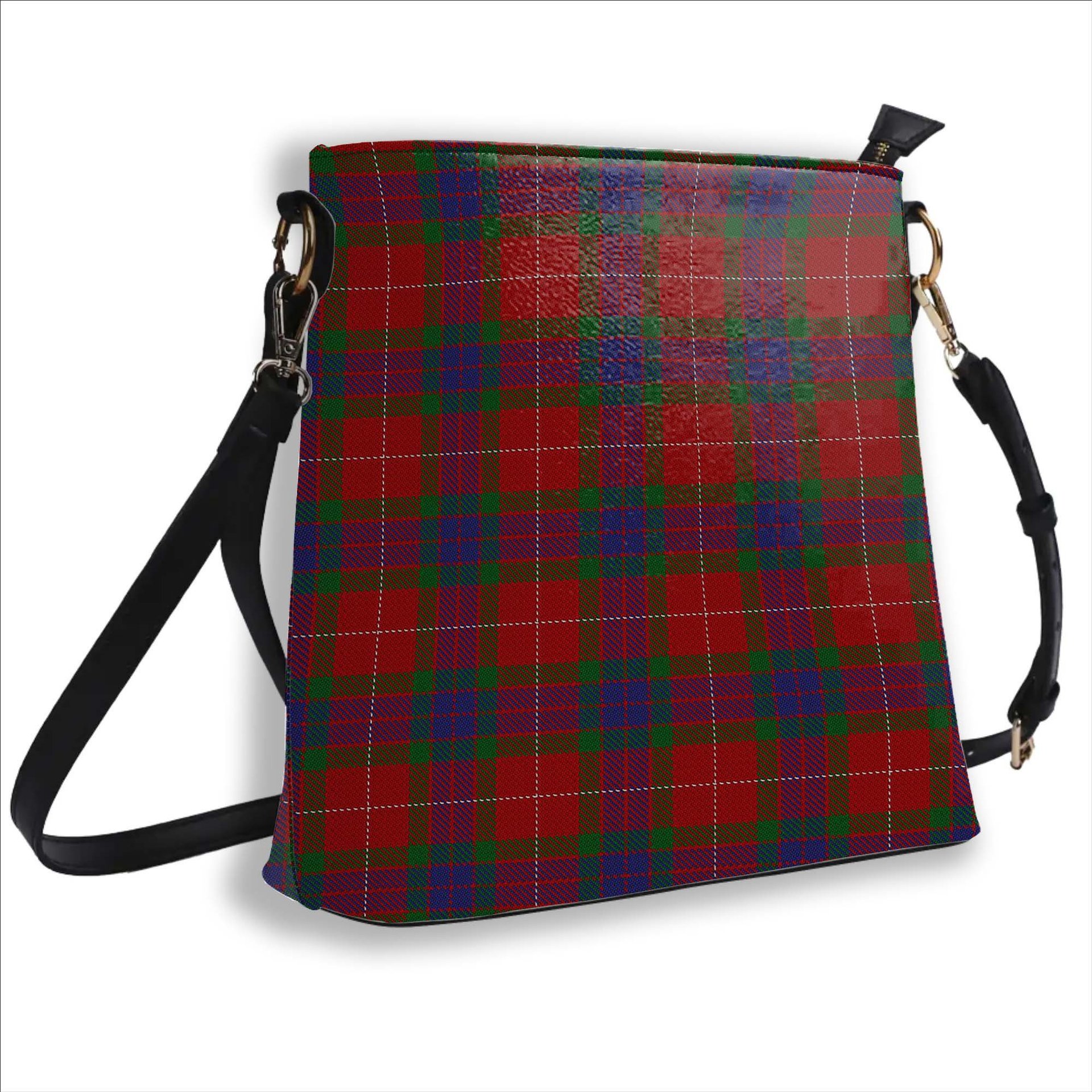 ScotsTee Shop Scottish Fraser Tartan Bucket Bag Ladies Shoulder Bag Midi