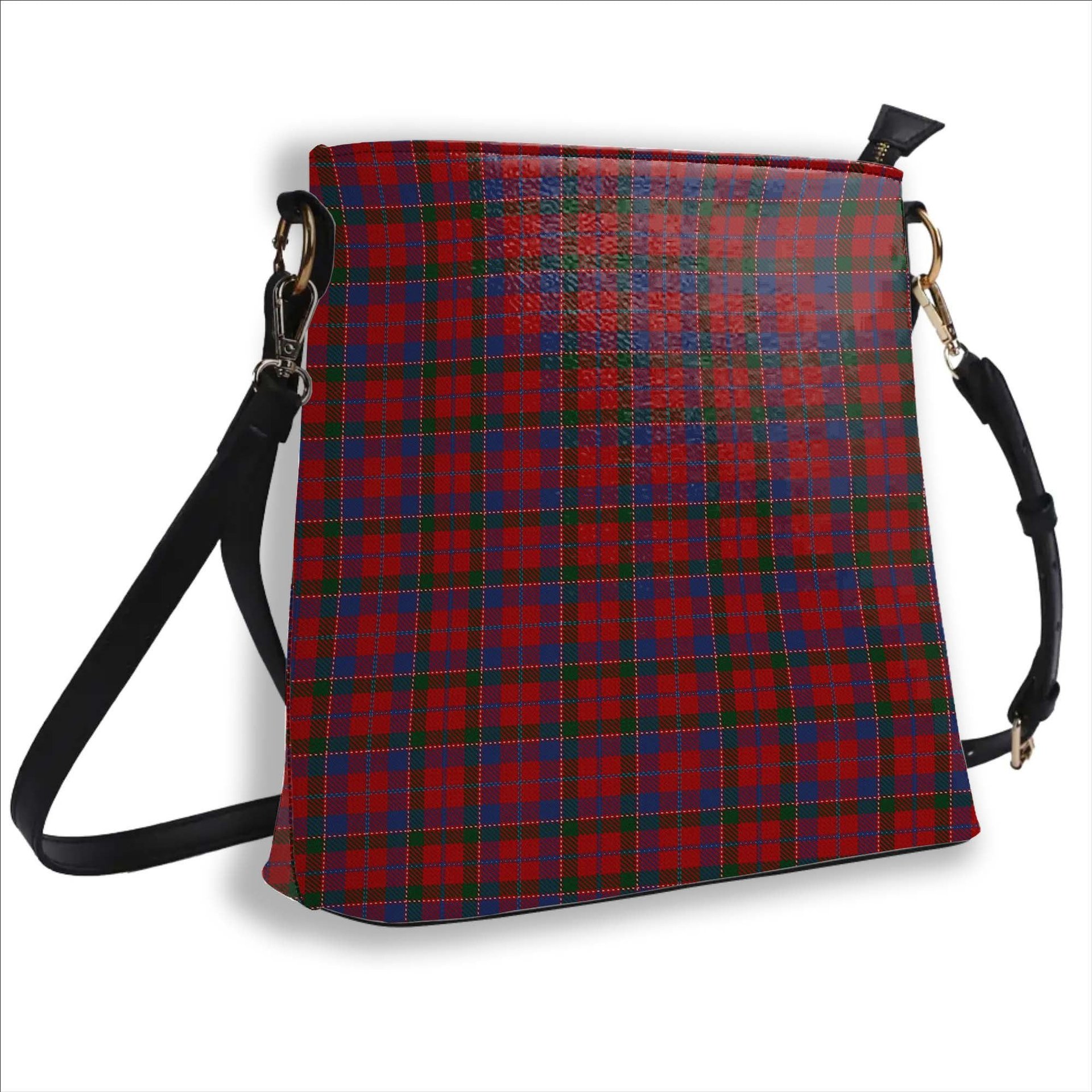 ScotsTee Shop Scottish Donald of Glenaladale Tartan Bucket Bag Ladies Shoulder Bag Midi