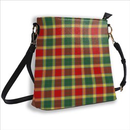 ScotsTee Shop Scottish Gibbs Modern Tartan Bucket Bag Ladies Shoulder Bag Midi