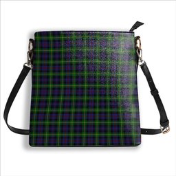 ScotsTee Shop Scottish Farquharson Tartan Bucket Bag Ladies Shoulder Bag Midi