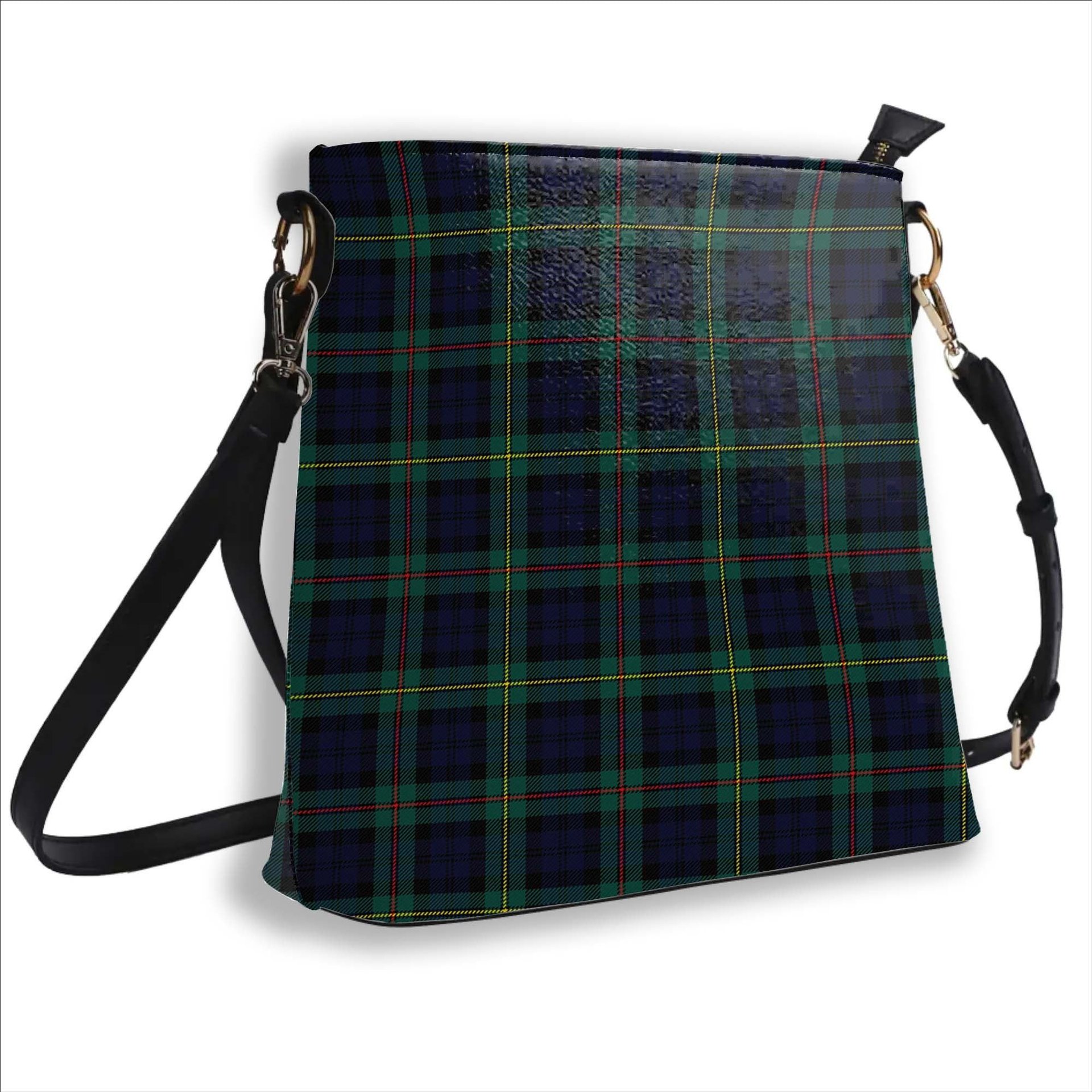 ScotsTee Shop Scottish Ewing Modern Tartan Bucket Bag Ladies Shoulder Bag Midi