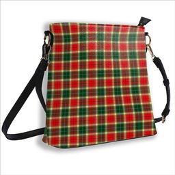 ScotsTee Shop Scottish Gibbs Tartan Bucket Bag Ladies Shoulder Bag Midi