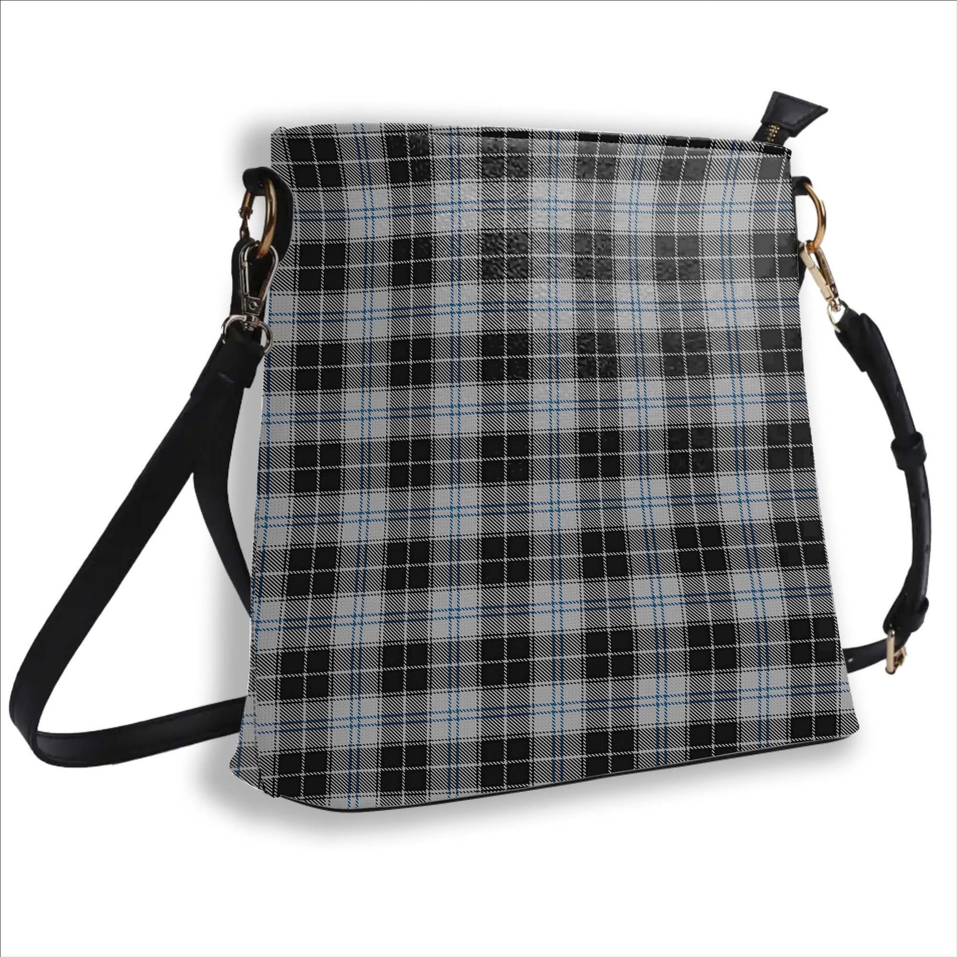 ScotsTee Shop Scottish Forbes Dress Originaux Tartan Bucket Bag Ladies Shoulder Bag Midi