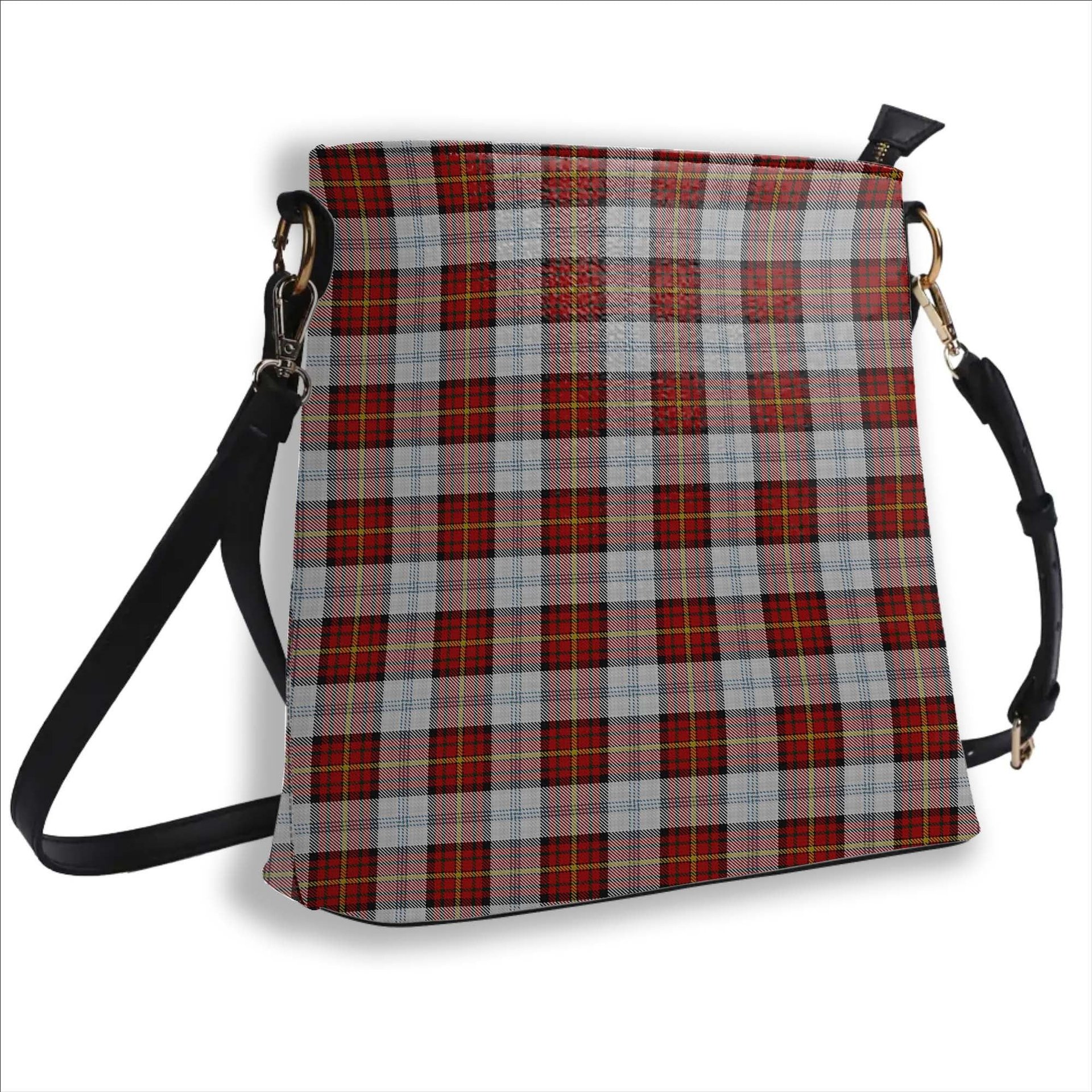 ScotsTee Shop Scottish Gillies Red Dress Tartan Bucket Bag Ladies Shoulder Bag Midi
