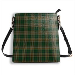 ScotsTee Shop Scottish Fitzsimmons Tartan Bucket Bag Ladies Shoulder Bag Midi
