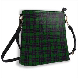 ScotsTee Shop Scottish Elphinstone Hunting Tartan Bucket Bag Ladies Shoulder Bag Midi