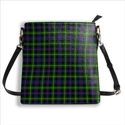 ScotsTee Shop Scottish Farquharson Modern Tartan Bucket Bag Ladies Shoulder Bag Midi