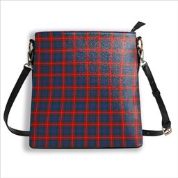 ScotsTee Shop Scottish Fraser of Lovat Modern Tartan Bucket Bag Ladies Shoulder Bag Midi