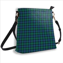 ScotsTee Shop Scottish Flower Of Scotland Tartan Bucket Bag Ladies Shoulder Bag Midi