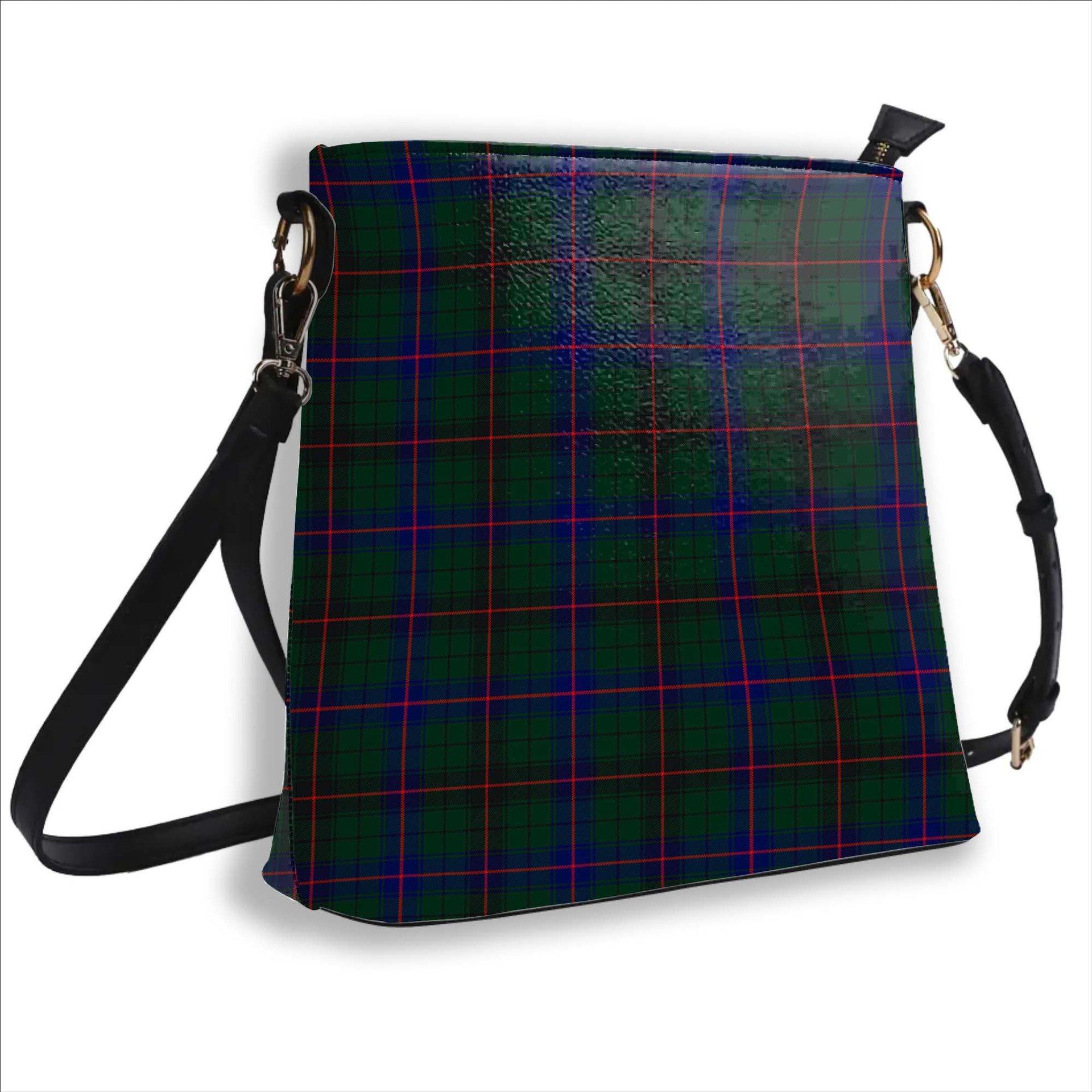 ScotsTee Shop Scottish Davidson Modern Tartan Bucket Bag Ladies Shoulder Bag Midi